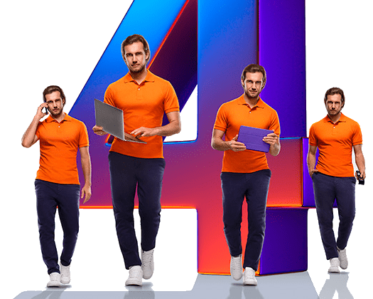 Великолепная четверка Ростелеком в&nbsp;деревня Прогресс (Тюменская область)